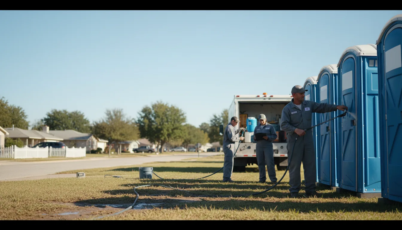Long-Term Portable Toilet Rental in Evans, CO near me